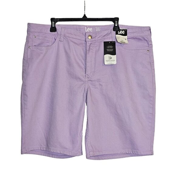 Lee Orchid Midrise Regular Fit Bermuda Shorts - Picture 1 of 2